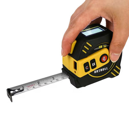 2in1 laser rangefinder and tape measure