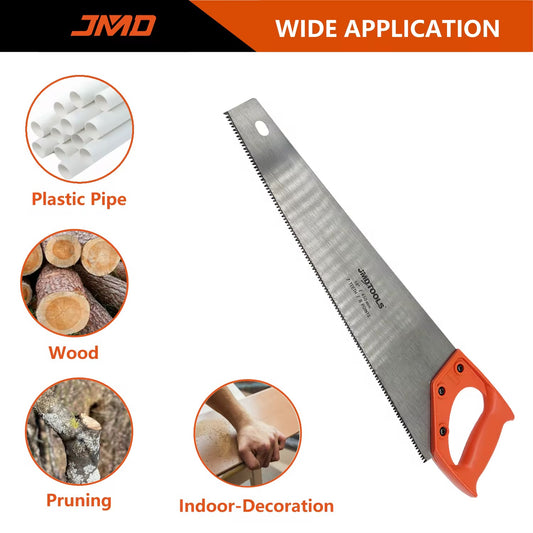 JMD 18” hand saw with plastic handle